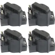 Set of 4 Ignition Coils for Olds Chevy Cutlass NINETY EIGHT De Ville Le Sabre