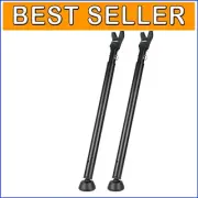 Portable Non-Marring Door Security Bar - Compact and Adjustable 2 Pack