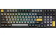 Akko: 3098B Plus Black&Gold Cream Yellow Pro Switch Mechanical Keyboard