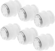 FELTECHELECTR 6pcs Thermal Bottle Lid Insulated Water Bottle Stopper for Leak Kettle Parts Replacement