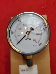 DYNAMIC FLUID Corporation PDLC-2P- 50A 5000 PSI 4 INCH PRESSURE GAUGE Glycerine