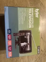 Tyler 7" Portable Widescreen LCD TV w/ Detachable Antennas, USB/SD Card TTV701-7