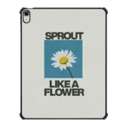 iPad Air 13-inch (M2/M3) iPad Impact Case Sprout Like A Flower by Niko Mukelyan