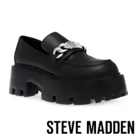 在飛比找momo購物網優惠-【STEVE MADDEN】MOTORIDE 飾扣厚底樂福鞋