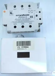 New. CRYDOM Solid State Relay: Surface Mounted, 25 A Max Output Current, SCR, AC