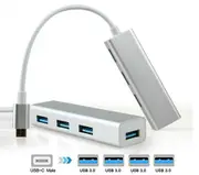 Type-C HUB to 4x USB 3.0 Charging Port Thunderbolt 3 Adapter AU