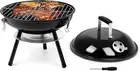 14-Inch Portable Outdoor Charcoal Grill, Small BBQ Charcoal Grill, Mini Tabletop