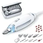 MP62 Professional Nail Drill Kit, Portable Electric File Machine with 10 Atta...
