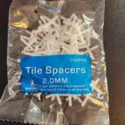 2.0mm Cross Tile Gap Spacers 100 pc