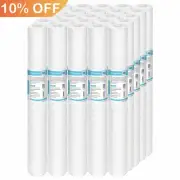 25 Pack 20"x2.5" Whole House String Wound Sediment Water Filter 1/5/10/20 Micron