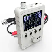 "FNIRSI Q15001 Handheld Digital Oscilloscope Kit 2.4"" TFT Display 5mV/div-20V/div Sensitivity Pre-Assembled with Rotary E"