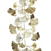 Goodwill Christmas Metallic Ginkgo Leaf Garland