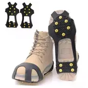 Ice Cleats Walk Traction Cleats for Snow and Ice Medium(4-5.5 men/5.5-7 women)