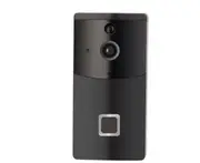 A180 Tuya 1080P Video Doorbell Intelligent Voice Intercom Doorbell Low Power HD Wireless Doorbell Remote Monitoring with 32G Memory Card