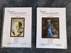 2 Cross Stitch Patterns, Vogue Movie Star-which is unopened &Woman in Blue Dress