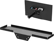 ACCURTEK VESA Storage Rack, Back of Monitor, Storage Holder, 29.5/39.4 inches (75/100 mm), VESA Compatible, W15.7 x D4.3 x H0.4 inches (40 x 11 x 1.1 cm), Load Capacity 4.4 lbs (2 kg), Storage for