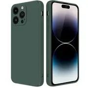 MCC iPhone 14 Pro Max Soft Silicone Shockproof Case Cover Apple ProMax [Dark Green]