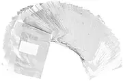 500 Packs Nail Foil Wraps Remover Aluminium Nail Art Soak Off Remover Gel Nail Polish Remover Foil Wraps with Pre-attached Lint-Free Cotton Pads
