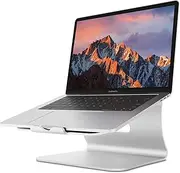 [Bestand] Laptop Stand - Aluminum Cooling MacBook Stand: [Update Version] Stand, Holder for Apple MacBook Air, MacBook Pro, All Notebooks, Sliver (Patented)