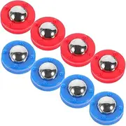 ifundom 2sets Tabletop Football Sliding Balls Sturdy Material Perfect Replacement for Old Beads 8pcs*2