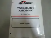 MerCruiser 1994 Model Diesel Engines Technician's HandBook P/N 90-806536940
