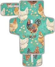 Reusable Changing pad Portable with Tissue Pocket Portable Changing pad for Baby for Moms, Dads