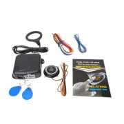 Car Alarm Start Stop Engine Push Button RFID Lock Ignition Keyless Entry System (for: Renault)