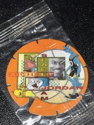Space Jam Tazo 51 Sealed new in packet unopened 1996 chip bag Looney Tunes