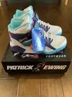 2015 Patrick Ewing 33 Ewing Focus “Hornets” White Teal Purple Size 14 Deadstock