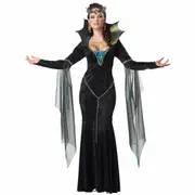 Evil Sorceress Witch Enchantress Fairytale Story Book Womens Costume