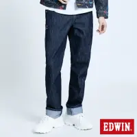 在飛比找momo購物網優惠-【EDWIN】男裝 大尺碼-E-FUNCTION復刻窄直筒牛