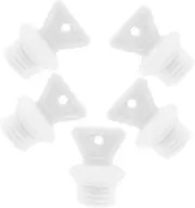 Baluue Leakproof Hot Water Bottles Cap Set Includes 5 Sealing Plugs Stopping Water Leaks Reusable for Women