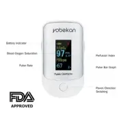 Fingertip Pulse Oximeter Finger Blood Oxygen Sensor SpO2 PR Heart Rate Monitor