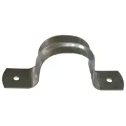 Kinetic 20mm Galvanised BSP Pipe Saddle Clip - 10 Pack