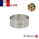 【de Buyer 畢耶】『法芙娜不鏽鋼氣孔塔模系列』圓形塔模15.5cm(加高款：高3.5cm)