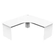 Collins Manager L-Shape Corner Workstation Computer Office Desk 180cm - White