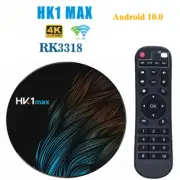HK1 MAX TV Box Android 10 RK3318 4GB 64GB 4K BT 2.4G/5G Dual Wifi Media Player