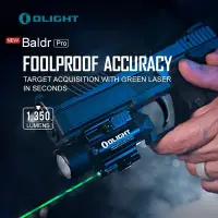 在飛比找Yahoo!奇摩拍賣優惠-【錸特光電】OLIGHT BALDR PRO 綠雷射 槍燈 