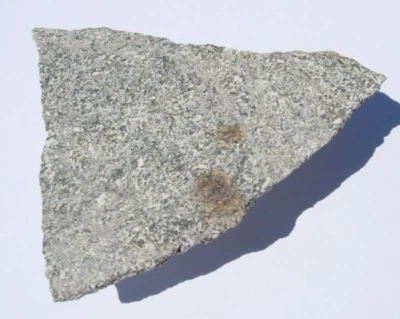 NWA 14682 Meteorite HED achondrite Eucrite, unbrecciated Sliced Fragment 18.8g