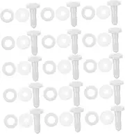 Toyvian 20 Sets Doll Making Supplies DIY Joint Accessories for Limbs Gaskets for Easy Installation Versatile Parts for Puppets and Bear Dolls Joints