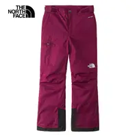 在飛比找蝦皮商城優惠-The North Face北面兒童紫紅色防水透氣保暖可延長