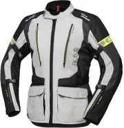 IXS Lorin-ST Motorcycle Textile Jacket, black-grey, Size 3XL for Men Black Grey