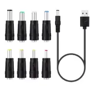 Usb to Plug, 8 in Usb Plug to for Dc Plug Cable, Power Cable, Adapter with 8