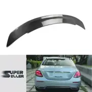 Fit For Mercedes Benz E W213 17-19 Sedan Trunk Spoiler E250 RT Style Carbon