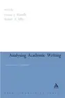 Analysing Academic Writing: Contextualized Frameworks by Louise Ravelli (English