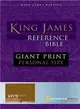 Holy Bible ― King James Version, Burgundy, Premium Leather-Look, Giant Print, Personal Size, Reference