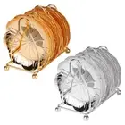 Tea Cup Saucer Metal Drink Coasters with Holder Vintage Coffee Cup Mat Teaware