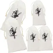 [HONMEET] 5pcs Dance Shoe Bag for Ballet Drawstring Storage Bags Dance Bags Drawstring Bag Portable Dance Bag Dancing Gym Ballet Bag Dance Shoe Storage Bags Dance Shoes Bag Canvas