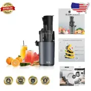 Cold Press Juicer with 3" Wide Chute - Nutrient-Rich Slow Masticating Machine