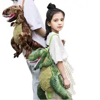 在飛比找松果購物優惠-台灣現貨 恐龍後背包 兒童恐龍背包 侏羅紀恐龍背包 恐龍立體